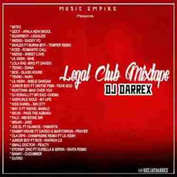 DJ Darrex - Legal Club Mixtape